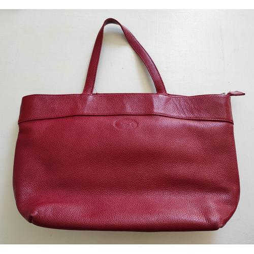 Sac a discount main rouge longchamp